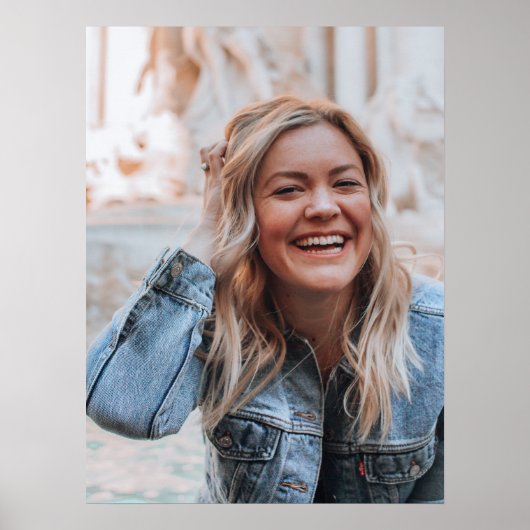 Personalisiertes Foto Poster (Vorne)