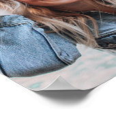 Personalisiertes Foto Poster (Ecke)