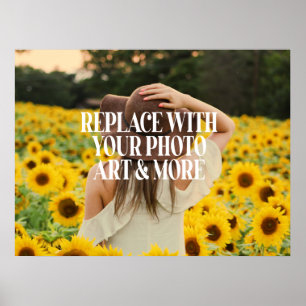 Personalisiertes Foto Poster