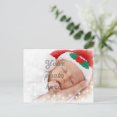 Personalisiertes Foto Postkarte (Stehend Vorderseite)