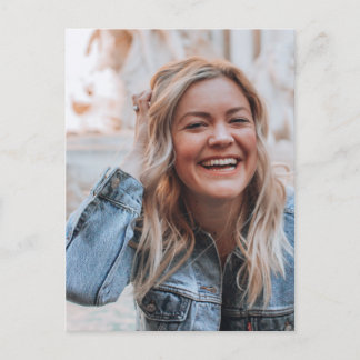 Personalisiertes Foto Postkarte