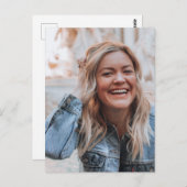 Personalisiertes Foto Postkarte (Vorne/Hinten)