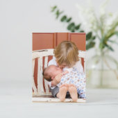 Personalisiertes Foto Postkarte (Stehend Vorderseite)