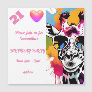 Personalisiertes Foto Postkarte Geburtstag Einladu