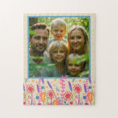 Personalisiertes Foto-Puzzle Inspirivity Wildblume Puzzle (Vertikal)
