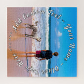 Personalisiertes Foto-Puzzle mit benutzerdefiniert Puzzle (Horizontal)