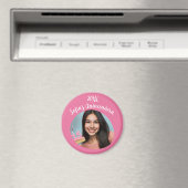 Personalisiertes Foto Quinceañera Geburtstag Keepa Magnet (In Situ (Geschirrspüler))