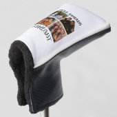 Personalisiertes Foto "Real Friends noch vorhanden Golf Headcover (3/4 Vorderseite)