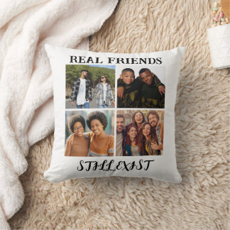 Personalisiertes Foto "Real Friends noch vorhanden Kissen