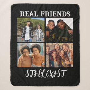 Personalisiertes Foto "Real Friends noch vorhanden Sherpadecke