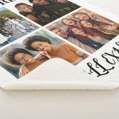 Personalisiertes Foto "Real Friends noch vorhanden Sherpadecke (3/4)