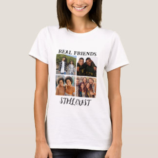 Personalisiertes Foto "Real Friends noch vorhanden T-Shirt