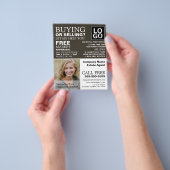 Personalisiertes Foto, Realtor, Anwesen Agent Flyer (Gruppe)
