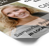Personalisiertes Foto, Realtor, Anwesen Agent Poster (Ecke)