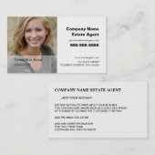 Personalisiertes Foto, Realtor, Anwesen Agent Visitenkarte (Vorne/Hinten)