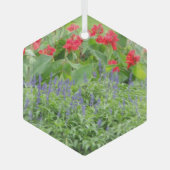 Personalisiertes Foto Runde Keramik Ornament (Vorderseite)