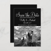Personalisiertes Foto Save the Date (Vorne/Hinten)