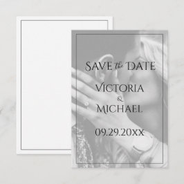Personalisiertes Foto Save the Date