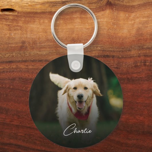 Personalisiertes Foto Schlüsselanhänger (Rückseite)