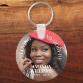 Personalisiertes Foto Schlüsselanhänger (Vorderseite)