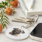 Personalisiertes Foto Schlüsselanhänger (Vorderseite rechts)