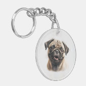 Personalisiertes Foto Schlüsselanhänger (Vorderseite links)