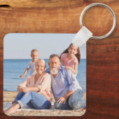 Personalisiertes Foto Schlüsselanhänger (Rückseite)