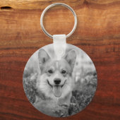 Personalisiertes Foto Schlüsselanhänger (Rückseite)