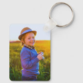 Personalisiertes Foto Schlüsselanhänger (Rückseite)