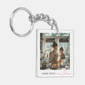 Personalisiertes Foto Schlüsselanhänger (Vorderseite links)