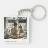 Personalisiertes Foto Schlüsselanhänger (Rückseite)