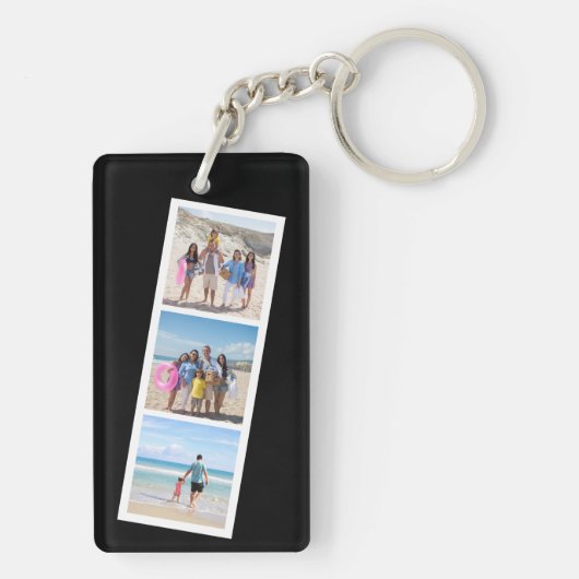 Personalisiertes Foto Schlüsselanhänger (Rückseite)