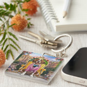 Personalisiertes Foto Schlüsselanhänger (Vorderseite rechts)