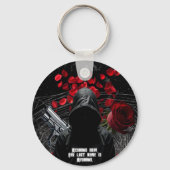 Personalisiertes Foto Schlüsselkettenjagd Schlüsselanhänger (Rückseite)