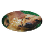 Personalisiertes Foto Schneidebrett (Ecke)