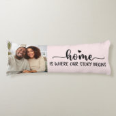 Personalisiertes Foto Seitenschläferkissen (Vorderseite)