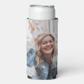 Personalisiertes Foto Selters Dosenkühler (Seltzer Vorderseite)