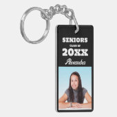 Personalisiertes Foto Senior Class Abschluss Schlüsselanhänger (Vorderseite links)