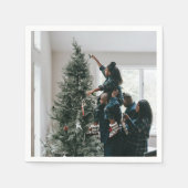 Personalisiertes Foto Serviette (Vorderseite)