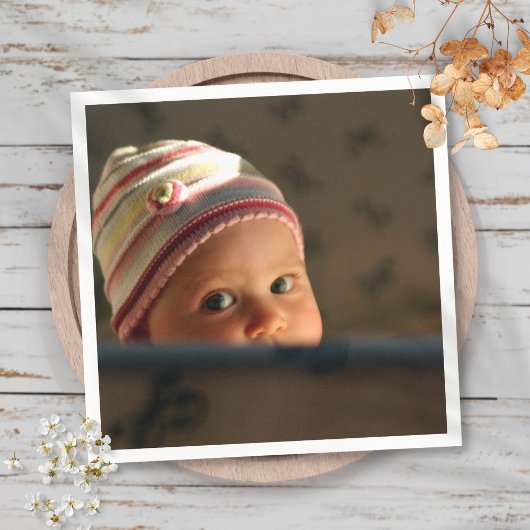Personalisiertes Foto Serviette