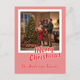 Personalisiertes Foto-Skript Frohe Weihnachten