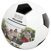 Personalisiertes Foto Soccer Ball (Dreiviertel)