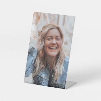 Personalisiertes Foto Sockelschild
