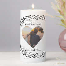 Personalisiertes Foto Souvenir Candle