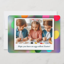 Personalisiertes Foto Spaß Ei wünscht Ostern