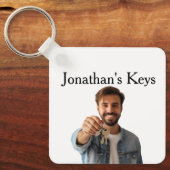 Personalisiertes Foto - Spaß Schlüsselanhänger (Vorderseite)