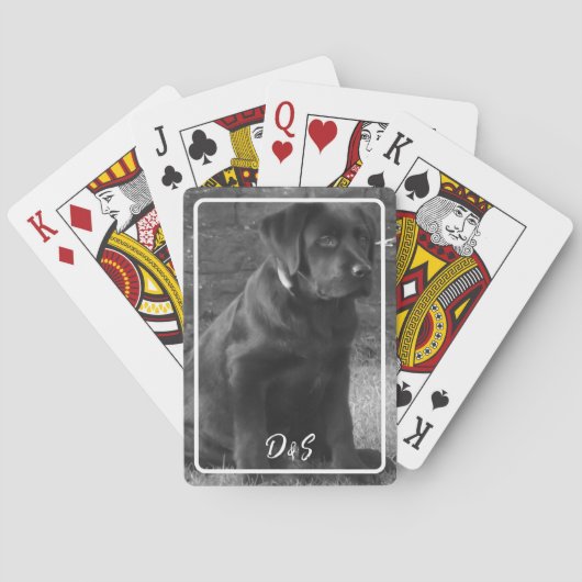 Personalisiertes Foto Spielkarten (Rückseite)