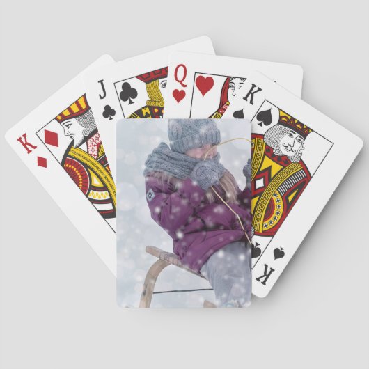 Personalisiertes Foto Spielkarten (Rückseite)
