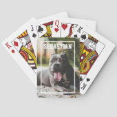 Personalisiertes Foto Spielkarten (Rückseite)