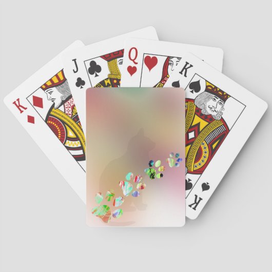Personalisiertes Foto Spielkarten (Rückseite)